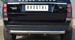 17 649 р. Одинарная защита заднего бампера из трубы диаметром 76 мм (Voque) Russtal Land Rover Range Rover 4 L405 дорестайлинг (2012-2017)  с доставкой в г. Екатеринбург. Увеличить фотографию 1