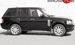 24 199 р. Накладка Verge на задний бампер Land Rover Range Rover 3 L322 дорестайлинг (2002-2006) (Неокрашенная)  с доставкой в г. Екатеринбург. Увеличить фотографию 3