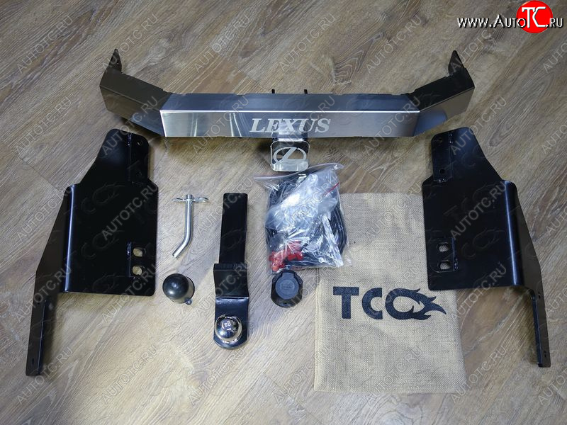 23 849 р. Фаркоп (тягово-сцепное устройство) TCC  Lexus GX460  J150 (2013-2022) 1-ый рестайлинг, 2-ой рестайлинг (оцинкованный шар Е )  с доставкой в г. Екатеринбург