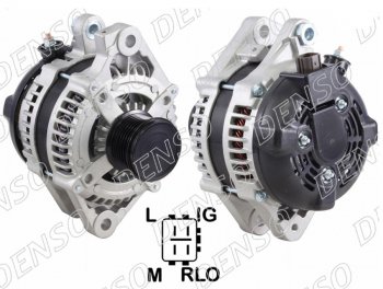 Генератор SAT (3,0/3,5 3/4 GR-FSE/2GRFE 12V 100A) Lexus GS300 S190 дорестайлинг (2005-2006)