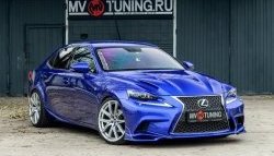 7 799 р. Клыки на передний бампер Tuning-Sport Lexus IS250 XE30 седан дорестайлинг (2013-2016) (Неокрашенная)  с доставкой в г. Екатеринбург. Увеличить фотографию 5