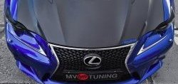 1 299 р. Реснички на фары Tuning-Sport Lexus IS250 XE30 седан дорестайлинг (2013-2016) (Неокрашенные)  с доставкой в г. Екатеринбург. Увеличить фотографию 7