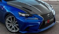 1 299 р. Реснички на фары Tuning-Sport Lexus IS250 XE30 седан дорестайлинг (2013-2016) (Неокрашенные)  с доставкой в г. Екатеринбург. Увеличить фотографию 9