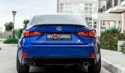 5 899 р. Лип спойлер Tuning-Sport  Lexus IS250  XE30 седан (2013-2016) дорестайлинг (Неокрашенный)  с доставкой в г. Екатеринбург. Увеличить фотографию 8