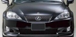 7 999 р. Накладка на передний бампер CT Lexus IS250 XE20 седан дорестайлинг (2005-2013) (Неокрашенная)  с доставкой в г. Екатеринбург. Увеличить фотографию 2