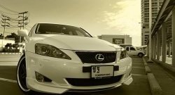 9 299 р. Накладка на передний бампер WALD SPORTS LINE Lexus IS250 XE20 седан дорестайлинг (2005-2013) (Неокрашенная)  с доставкой в г. Екатеринбург. Увеличить фотографию 2