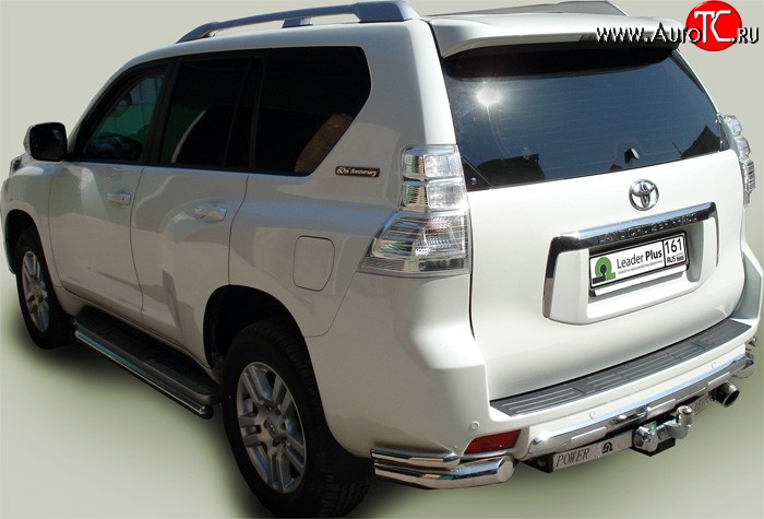 10 299 р. Фаркоп Лидер Плюс (c нерж. пластиной) Lexus GX460 J150 дорестайлинг (2009-2013) (Без электропакета)  с доставкой в г. Екатеринбург