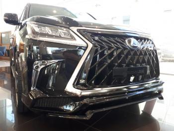 45 999 р. Юбка переднего бампера HEMMES Lexus LX450d J200 2-ой рестайлинг (2015-2022) (Неокрашенная)  с доставкой в г. Екатеринбург. Увеличить фотографию 13