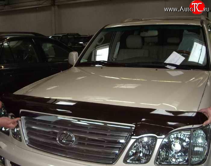 3 089 р. Дефлектор капота NovLine Lexus LX470 J100 дорестайлинг (1998-2002)  с доставкой в г. Екатеринбург