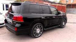 15 349 р. Накладки на колёсные арки JAOS  Lexus LX570  J200 (2007-2012) дорестайлинг (Неокрашенные)  с доставкой в г. Екатеринбург. Увеличить фотографию 2