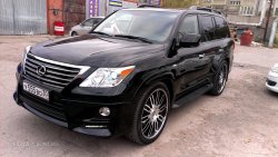 15 349 р. Накладки на колёсные арки JAOS Lexus LX570 J200 дорестайлинг (2007-2012) (Неокрашенные)  с доставкой в г. Екатеринбург. Увеличить фотографию 4