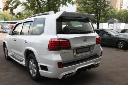 15 349 р. Накладки на колёсные арки WALD BLACK BISON  Lexus LX570  J200 (2007-2012) дорестайлинг (Неокрашенные)  с доставкой в г. Екатеринбург. Увеличить фотографию 4