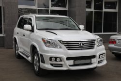 15 349 р. Накладки на колёсные арки WALD BLACK BISON Lexus LX570 J200 дорестайлинг (2007-2012) (Неокрашенные)  с доставкой в г. Екатеринбург. Увеличить фотографию 5