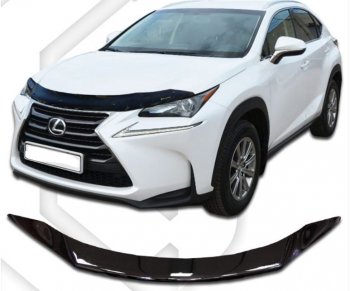 Дефлектор капота CA-Plastic Lexus NX300h Z10 дорестайлинг (2014-2017)