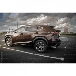 5 199 р. Лип спойлер TopKontur Design Lexus NX200 Z10 дорестайлинг (2014-2017) (Неокрашенный)  с доставкой в г. Екатеринбург. Увеличить фотографию 3