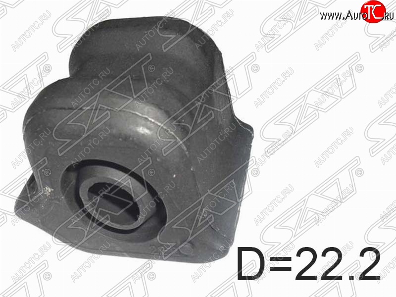 174 р. Правая резиновая втулка переднего стабилизатора SAT (D=22.2, 2AZFE) Toyota RAV4 XA30 5 дв. удлиненный дорестайлинг (2003-2008)  с доставкой в г. Екатеринбург