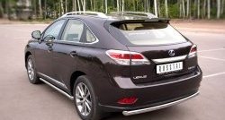 15 999 р. Одинарная защита заднего бампера из трубы диаметром 63 мм Russtal Lexus RX270 AL10 дорестайлинг (2010-2012)  с доставкой в г. Екатеринбург. Увеличить фотографию 4