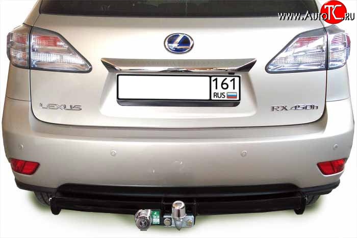 8 349 р. Фаркоп Лидер Плюс (до 1200 кг) Lexus RX350 AL10 дорестайлинг (2008-2012) (Без электропакета)  с доставкой в г. Екатеринбург