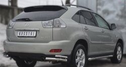 19 949 р. Защита порогов из круглой трубы диаметром 63 мм Russtal Lexus RX300 XU30 дорестайлинг (2003-2006)  с доставкой в г. Екатеринбург. Увеличить фотографию 2