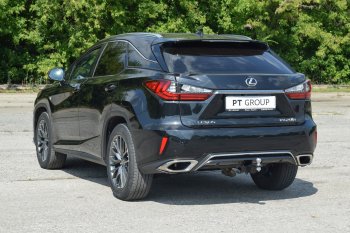 16 599 р. Фаркоп Petroil Tuning (съемный квадрат, кроме версии Long) Lexus RX 270 AL20 дорестайлинг (2015-2019)  с доставкой в г. Екатеринбург. Увеличить фотографию 3