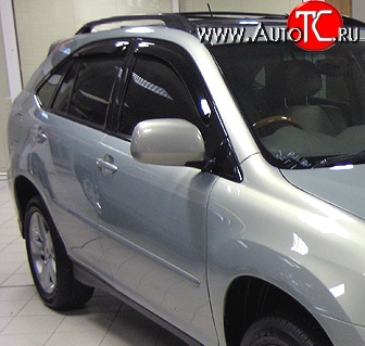 2 989 р. Дефлекторы окон (ветровики) Novline 4 шт Lexus RX350 AL10 дорестайлинг (2008-2012)  с доставкой в г. Екатеринбург