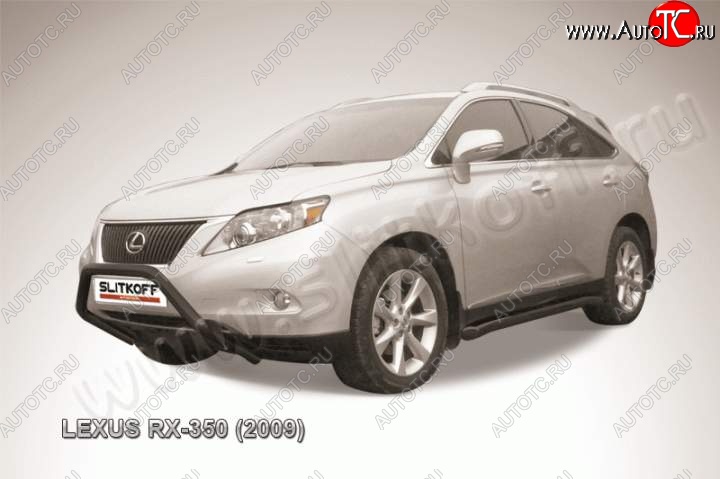 23 799 р. Кенгурятник d57 низкий мини  Lexus RX350  AL10 (2008-2012) дорестайлинг (Цвет: серебристый)  с доставкой в г. Екатеринбург