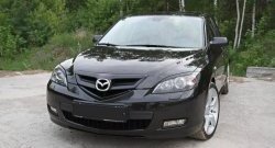 629 р. Реснички на фары RA V2 Mazda 3/Axela BK дорестайлинг, хэтчбэк (2003-2006) (Неокрашенные)  с доставкой в г. Екатеринбург. Увеличить фотографию 2