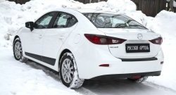 759 р. Реснички на фонари RA Mazda 3/Axela BM дорестайлинг седан (2013-2016) (Неокрашенные)  с доставкой в г. Екатеринбург. Увеличить фотографию 7