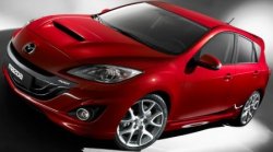 4 899 р. Пороги накладки KNIGHT SPORTS Mazda 3/Axela BL дорестайлинг, хэтчбэк 5 дв. (2009-2011) (Неокрашенные)  с доставкой в г. Екатеринбург. Увеличить фотографию 2