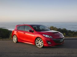 Пороги накладки KNIGHT SPORTS Mazda 3/Axela BL дорестайлинг, хэтчбэк 5 дв. (2009-2011)