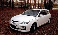 3 189 р. Решётка радиатора (спорт) Style (сетка) Mazda 3/Axela BK дорестайлинг, хэтчбэк (2003-2006) (Неокрашенная)  с доставкой в г. Екатеринбург. Увеличить фотографию 5