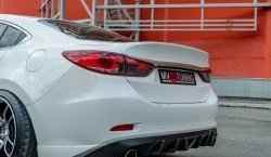 29 899 р. Крышка багажника Tuning-Sport v1  Mazda 6  GJ (2015-2024) 1-ый рестайлинг седан, 2-ой рестайлинг седан (Неокрашенная)  с доставкой в г. Екатеринбург. Увеличить фотографию 2