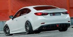 29 899 р. Крышка багажника Tuning-Sport v1  Mazda 6  GJ (2015-2024) 1-ый рестайлинг седан, 2-ой рестайлинг седан (Неокрашенная)  с доставкой в г. Екатеринбург. Увеличить фотографию 6