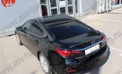 4 299 р. Козырёк на заднее стекло Sport Mazda 6 GJ дорестайлинг седан (2012-2015) (Неокрашенный)  с доставкой в г. Екатеринбург. Увеличить фотографию 6