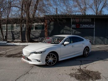 8 999 р. Решетка радиатора MV tuning  Mazda 6  GJ (2015-2018) 1 рестайлинг универсал, 1-ый рестайлинг седан (Неокрашенная)  с доставкой в г. Екатеринбург. Увеличить фотографию 3