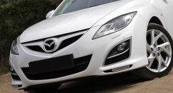 579 р. Реснички на фары RA Mazda 6 GH дорестайлинг седан (2007-2010) (Неокрашенные)  с доставкой в г. Екатеринбург. Увеличить фотографию 2