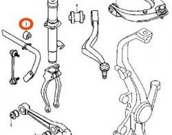 217 р. Полиуретановая втулка стабилизатора передней подвески Точка Опоры (24 мм) Mazda Atenza GG седан дорестайлинг (2002-2005)  с доставкой в г. Екатеринбург. Увеличить фотографию 2
