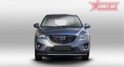 15 254 р. Одинарная защита переднего бампера (d42) Premium Souz-96 Mazda CX-5 KE дорестайлинг (2011-2014)  с доставкой в г. Екатеринбург. Увеличить фотографию 2