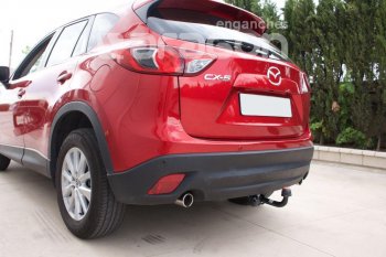 22 699 р. Фаркоп Aragon. (шар A) Mazda CX-5 KE дорестайлинг (2011-2014)  с доставкой в г. Екатеринбург. Увеличить фотографию 4