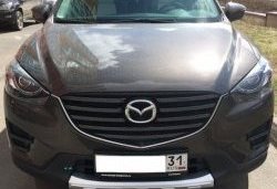 2 349 р. Накладка на передний бампер СТ v4 v4 Mazda CX-5 KE дорестайлинг (2011-2014) (Неокрашенная)  с доставкой в г. Екатеринбург. Увеличить фотографию 2