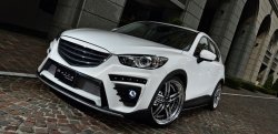 31 249 р. Передний бампер ADMIRATION BELTA Mazda CX-5 KE рестайлинг (2015-2017) (Неокрашенный)  с доставкой в г. Екатеринбург. Увеличить фотографию 2