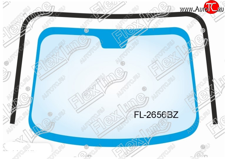 1 799 р. Молдинг лобового стекла FlexLine  Mazda CX-7  ER (2006-2012) дорестайлинг, рестайлинг  с доставкой в г. Екатеринбург