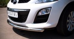 16 999 р. Одинарная защита переднего бампера диаметром 63 мм Russtal Mazda CX-7 ER рестайлинг (2010-2012)  с доставкой в г. Екатеринбург. Увеличить фотографию 3