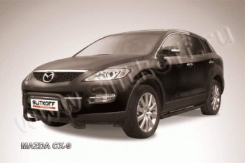 Кенгурятник d57 низкий мини Mazda (Мазда) CX-9 (ЦХ-9)  TB (2007-2012) TB дорестайлинг, 1-ый рестайлинг