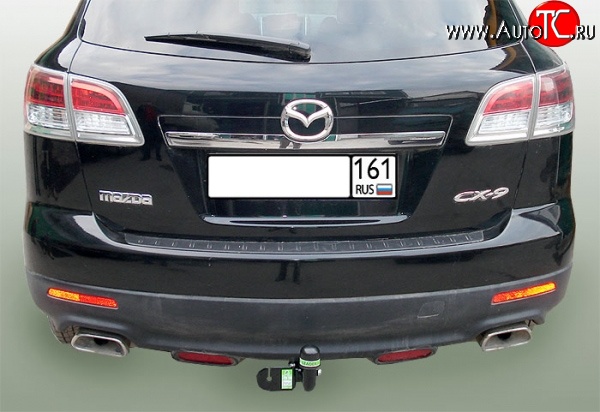 5 749 р. Фаркоп Лидер Плюс Mazda CX-9 TB дорестайлинг (2007-2009) (Без электропакета)  с доставкой в г. Екатеринбург