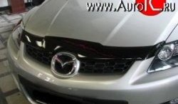 2 879 р. Дефлектор капота NovLine Mazda CX-7 ER дорестайлинг (2006-2010)  с доставкой в г. Екатеринбург. Увеличить фотографию 1