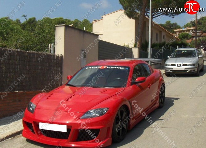 25 899 р. Передний бампер Rieger Mazda RX8 (2003-2012)  с доставкой в г. Екатеринбург