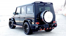 12 799 р. Спойлер со стоп сигналом WALD BLACK BISON Mercedes-Benz G class W463 5 дв. дорестайлинг (1989-1994) (Неокрашенный)  с доставкой в г. Екатеринбург. Увеличить фотографию 3