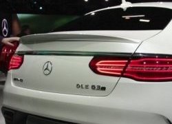 10 849 р. Лип спойлер (Coupe) AMG Style Mercedes-Benz GLE class C292 (2015-2024) (Неокрашенный)  с доставкой в г. Екатеринбург. Увеличить фотографию 2