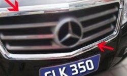 11 699 р. Накладка на решетку радиатора СТ Mercedes-Benz GLK class X204 рестайлинг (2012-2015)  с доставкой в г. Екатеринбург. Увеличить фотографию 2